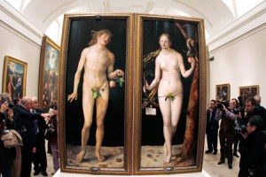 Адам и Ева Альбрехта Дюрера в Музее Прадо (Мадрид)